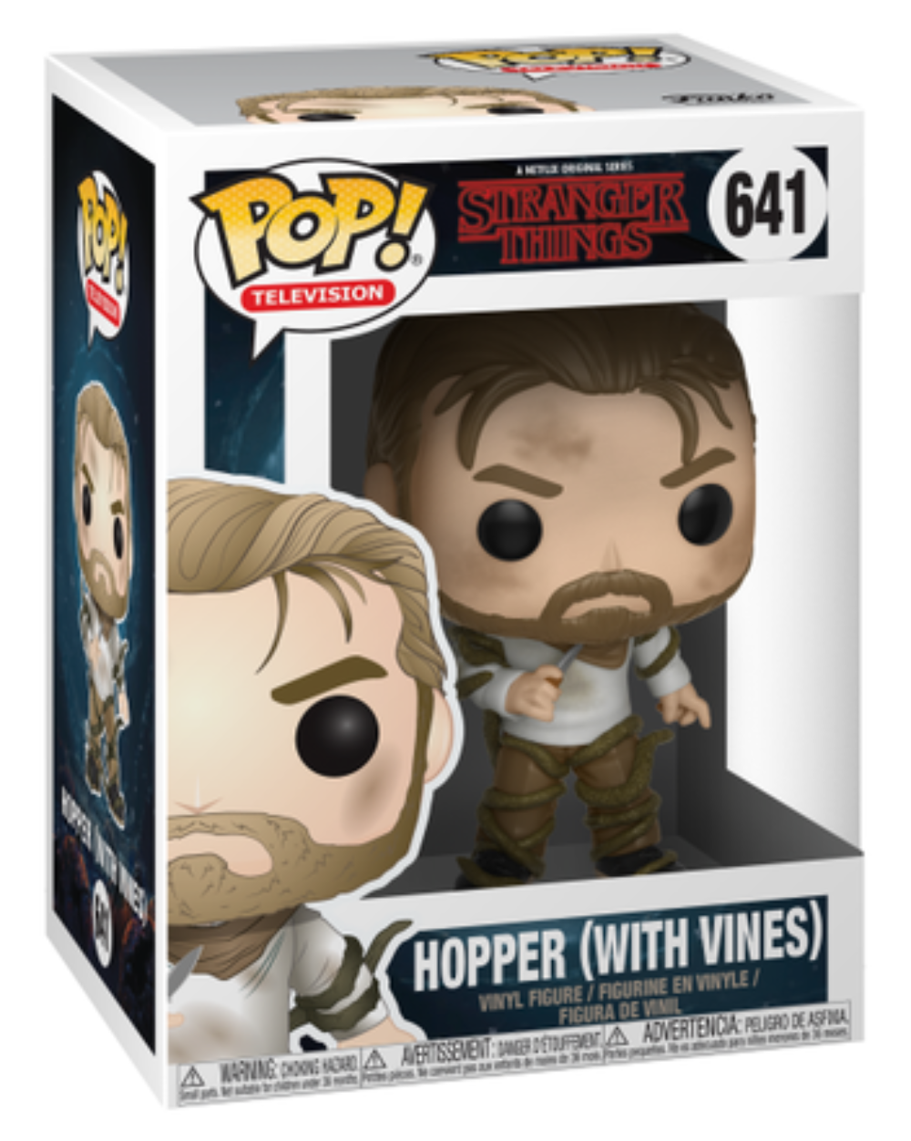 POP! Television: 641 Stranger Things, Hopper (Vines)