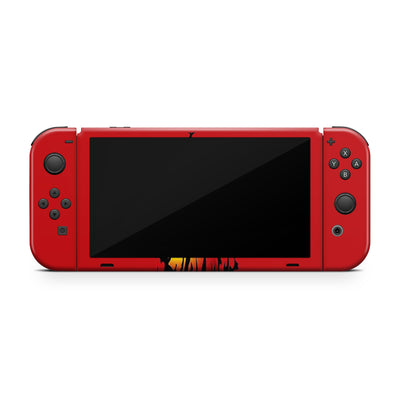 Crimson Terror Nintendo Switch OLED Skin