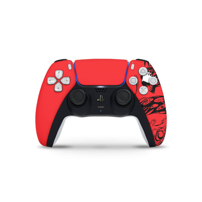 Crimson Terror PS5 Controller Skin