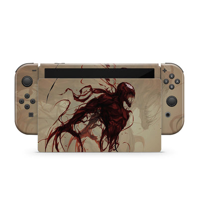 Crimson Terror Nintendo Switch OLED Skin