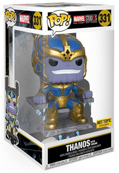 POP! Marvel (Super Deluxe): 331 Marvel Studios, Thanos (Throne) Exclusive