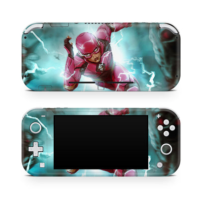 Red Velocity Nintendo Switch Lite Skin