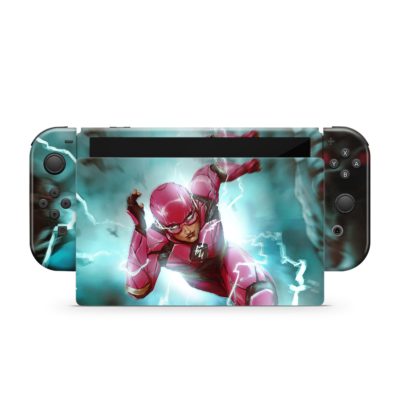 Red Velocity Nintendo Switch OLED Skin