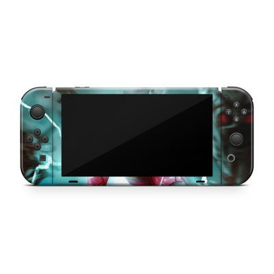 Red Velocity Nintendo Switch OLED Skin