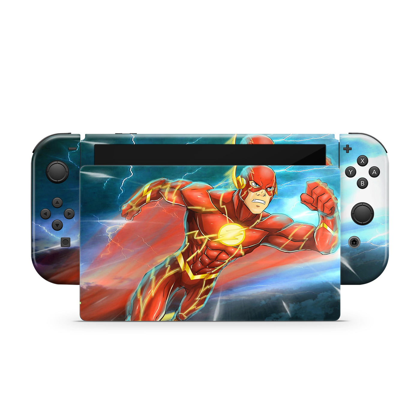 Red Velocity Nintendo Switch OLED Skin