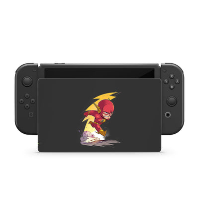 Red Velocity Nintendo Switch OLED Skin