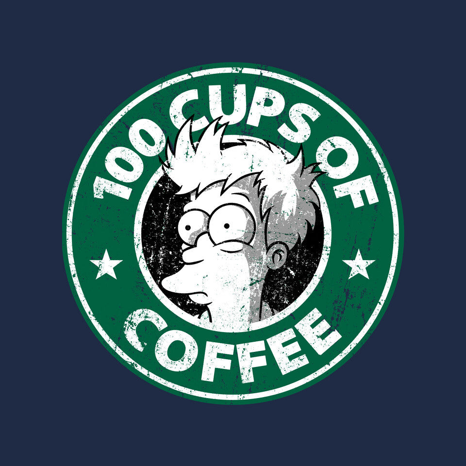 100 Cups of Coffee - T-Shirt