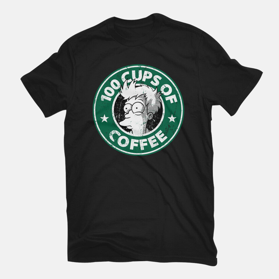 100 Cups of Coffee - T-Shirt