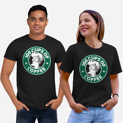 100 Cups of Coffee - T-Shirt