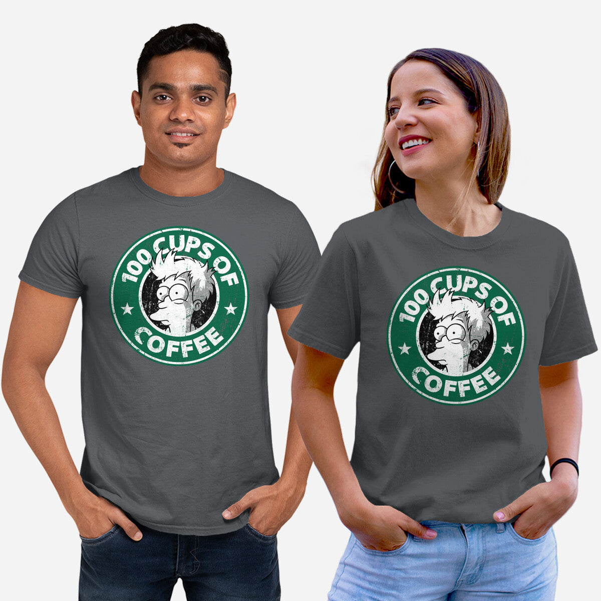 100 Cups of Coffee - T-Shirt