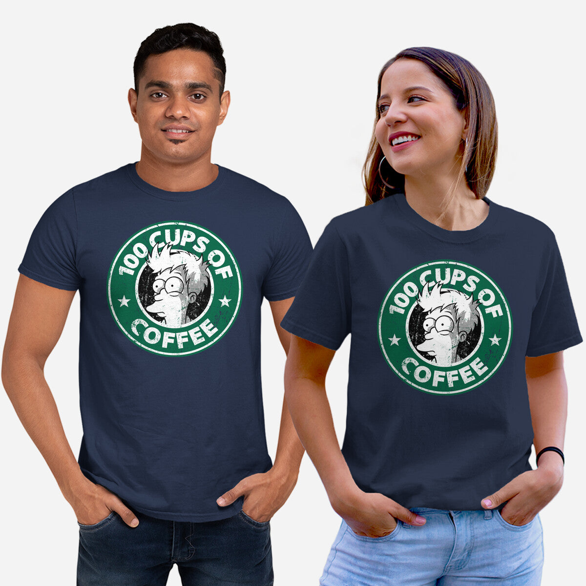 100 Cups of Coffee - T-Shirt