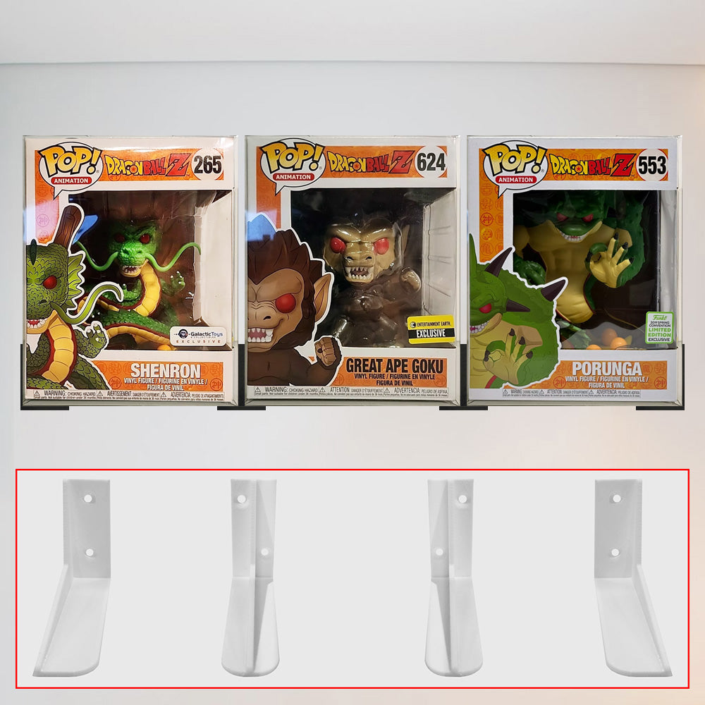 3D Pop Shelf for 6 inch Super Size Funko Pop Custom Made by Display Geek and Larrys 3D Prints