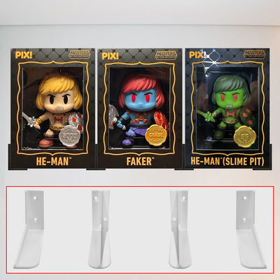 3D Floating Pop Shelf for PIX! Thrilljoy Boxes (3in high x 4in deep)