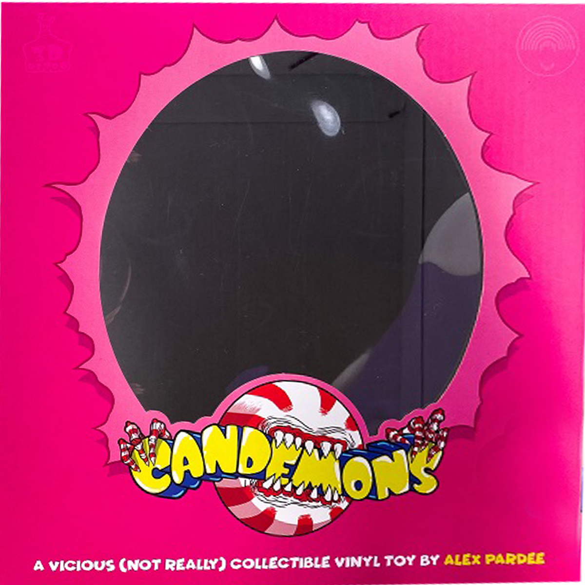3DRetro: Candemons (Alex Pardee), Candy Corn Grimacing