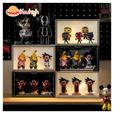 DIVERSE SERIES CLASSIC - Nine-Color Display Case for Blind Box Figures (Plastic)