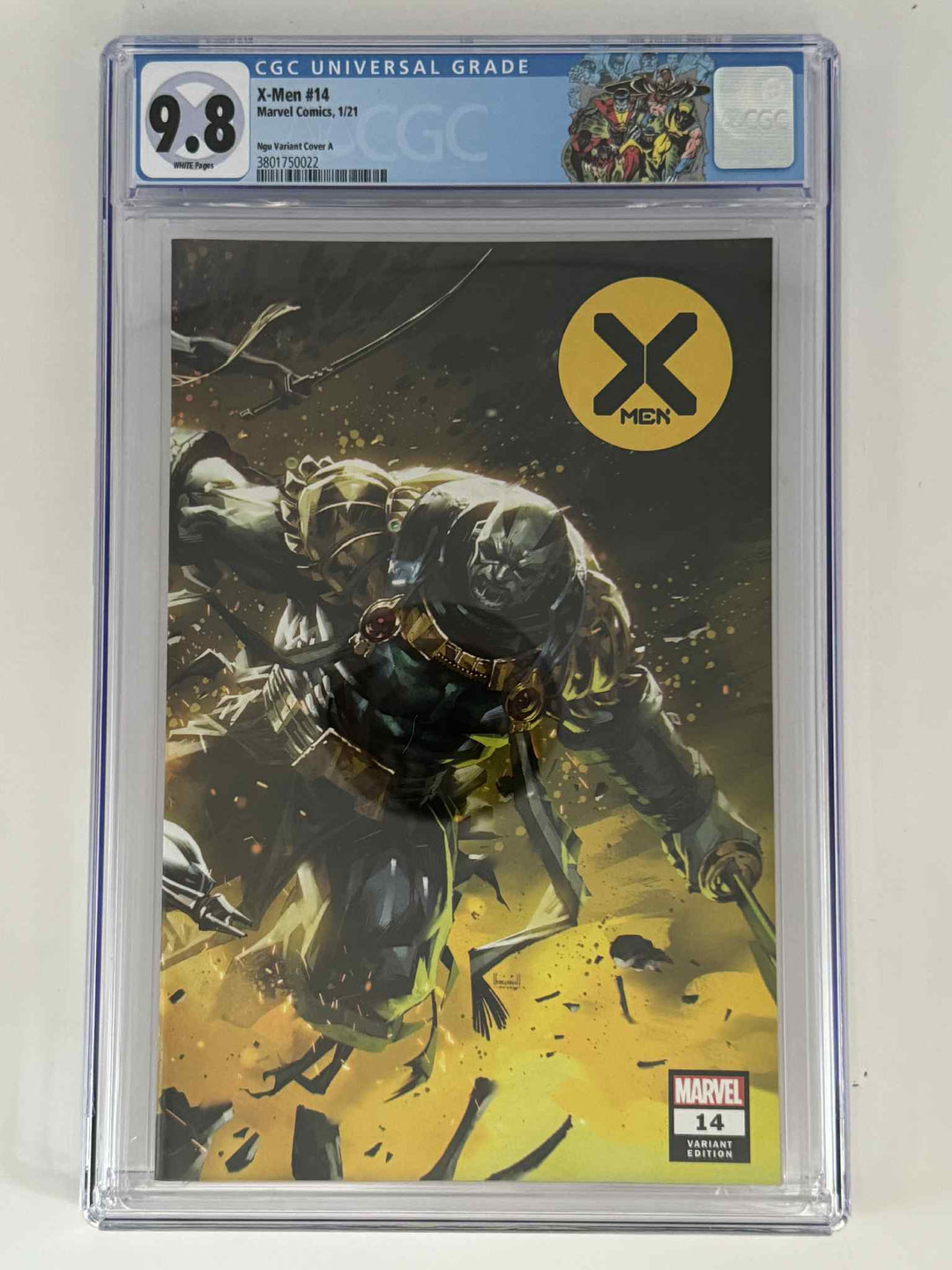 X-Men #14 CGC 9.8 Blue Label Kael Ngu Exclusive Var Comic Book
