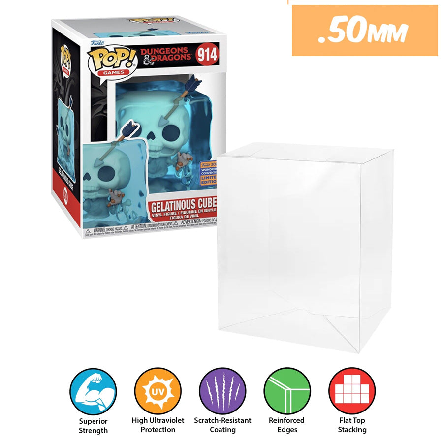 GON FREECSS Pop Protectors for Funko (0.50mm thick, UV & Scratch Resis–  Display Geek, Inc.