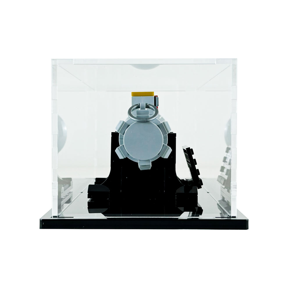 Custom Acrylic Display Case for LEGO Model 40730 - Luke Skywalker's Lightsaber (3mm thick, UV Resistant) 3.75h x 12w x 4.25d