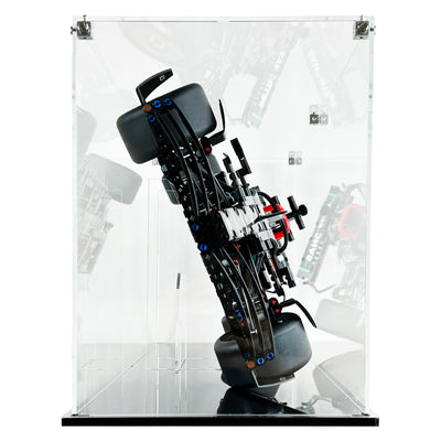 LEGO Model 42171 Vertical - 3mm thick Custom Acrylic Display Case for Technic Mercedes-AMG F1 W14 E Performance (11h x 26w x 8.25d)