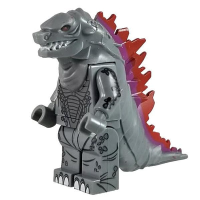 Godzilla Gray (Godzilla) - Custom Building Blocks Mini Figures Compatible with LEGO