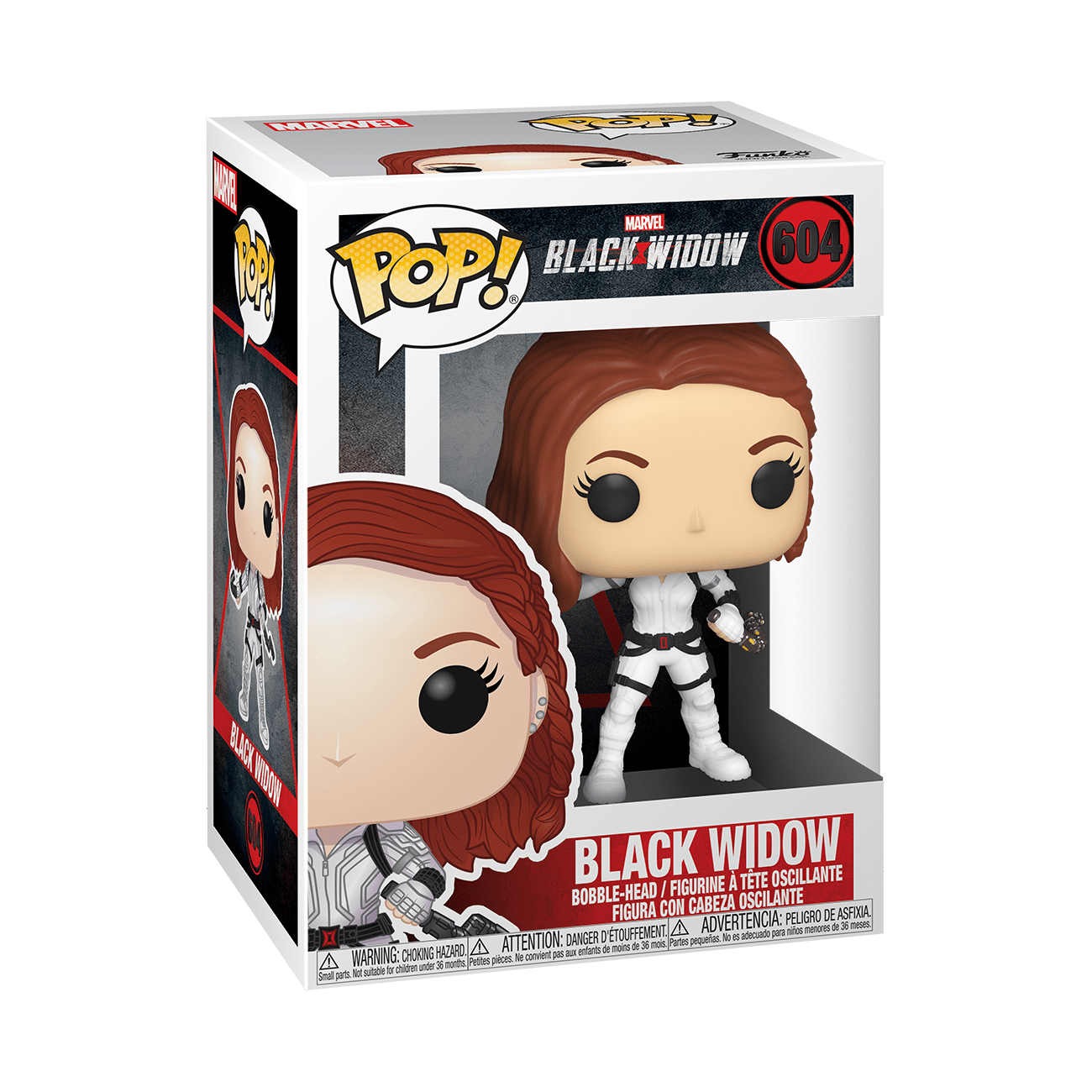 POP! Marvel: 604 Black Widow, Black Widow (WH Suit)