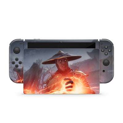 Thunder Warrior Nintendo Switch OLED Skin