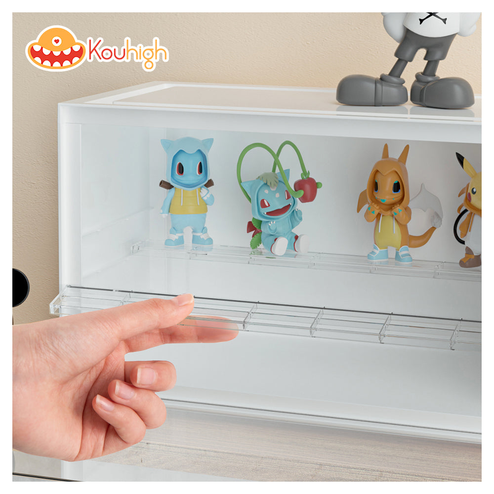 DIVERSE SERIES CLASSIC - Nine-Color Display Case for Blind Box Figures (Plastic)