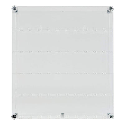 LEGO Minifigures - Wall Mount Display Case for 50 LEGO Minifigures (Acrylic) 3mm thick (15h x 13.5w x 2d) by Display Geek Flying Box 3mm thick dust and dirt protection