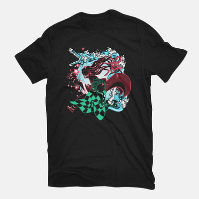 Demon Sister Slayer Brother - T-Shirt