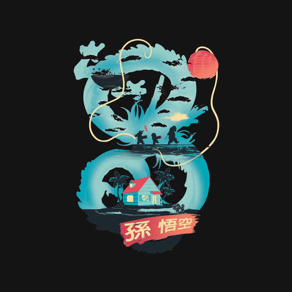 Dragon Landscape - T-Shirt