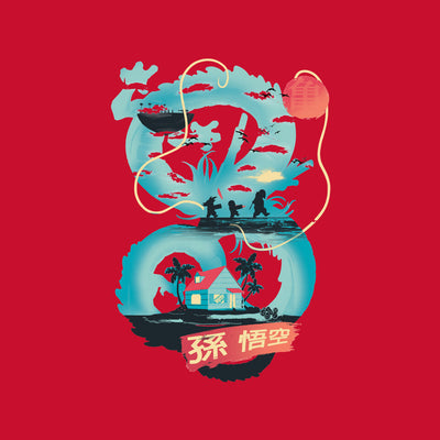 Dragon Landscape - T-Shirt