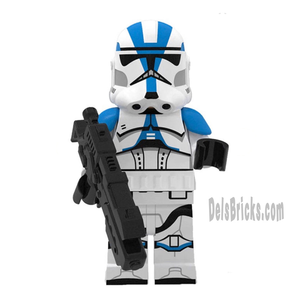 501st Legion Clone Trooper (Star Wars) - Custom Building Blocks Mini Figures Compatible with LEGO