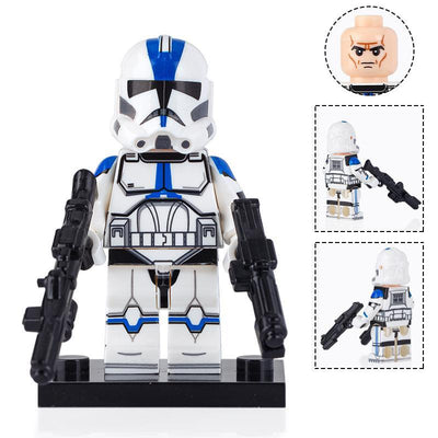 501st Legion Clone Trooper (Star Wars) - Custom Building Blocks Mini Figures Compatible with LEGO