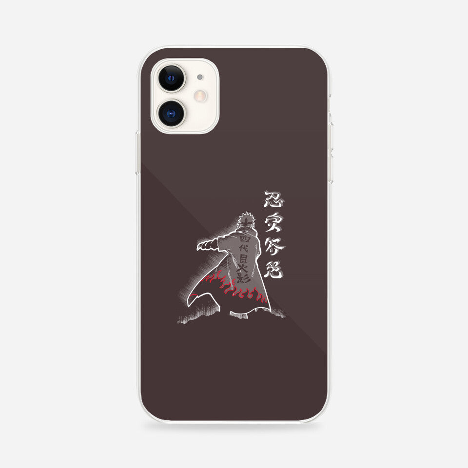 Fourth Hokage Enters - Phone Case