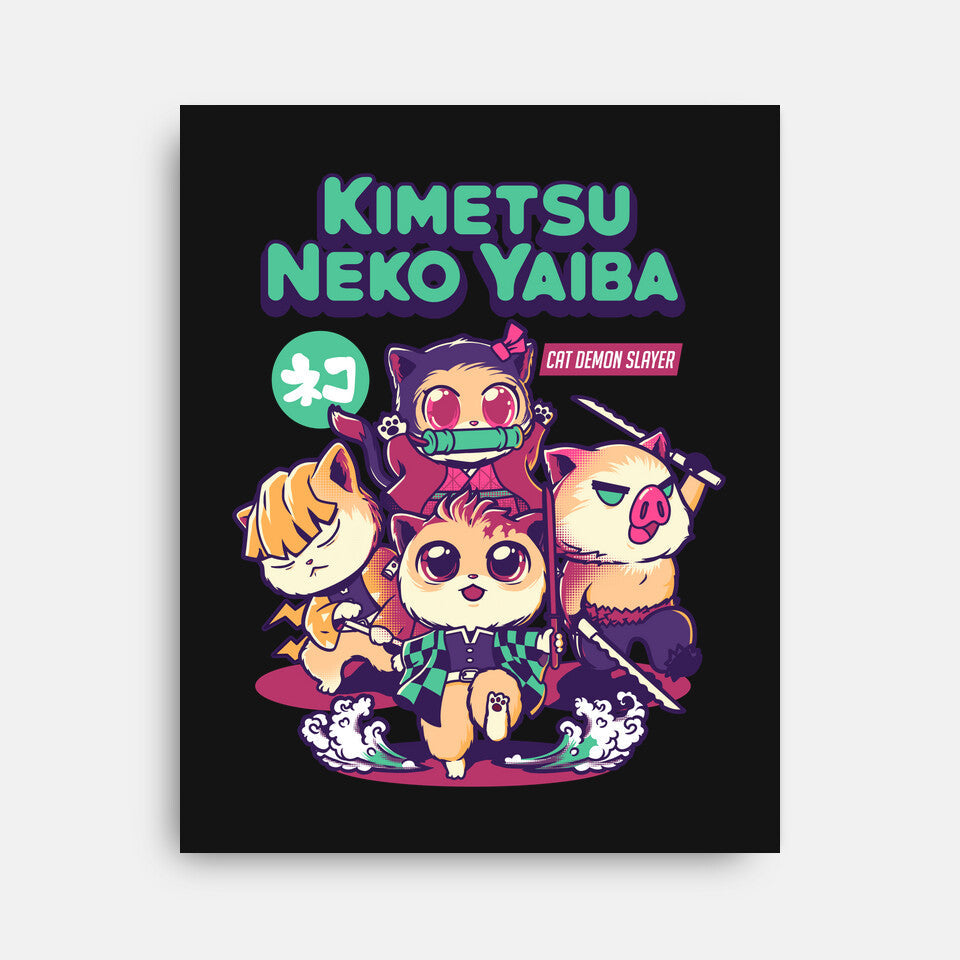 Kimetsu Neko Yaiba - Wall Art