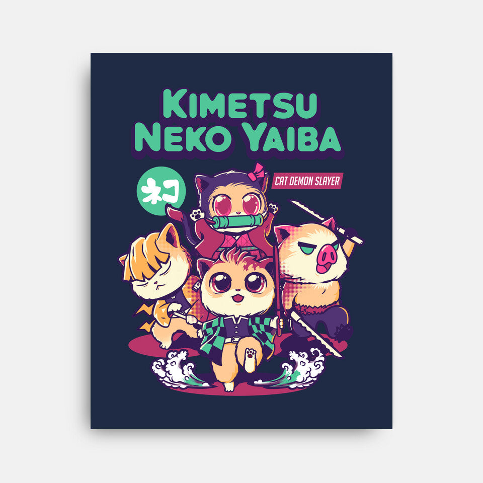 Kimetsu Neko Yaiba - Wall Art