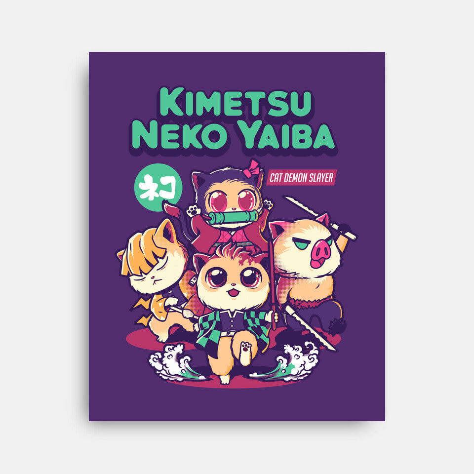 Kimetsu Neko Yaiba - Wall Art