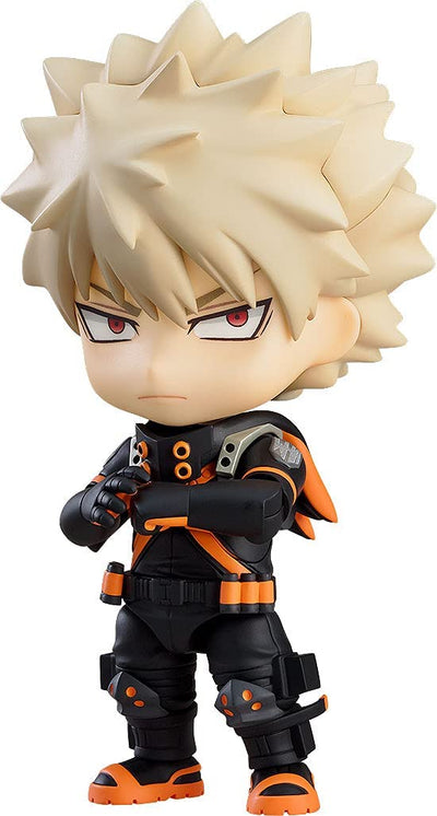 My Hero Academia The Movie: World Heroes' Mission Nendoroid 1692 Katsuki Bakugo: Stealth Suit Ver. Figure