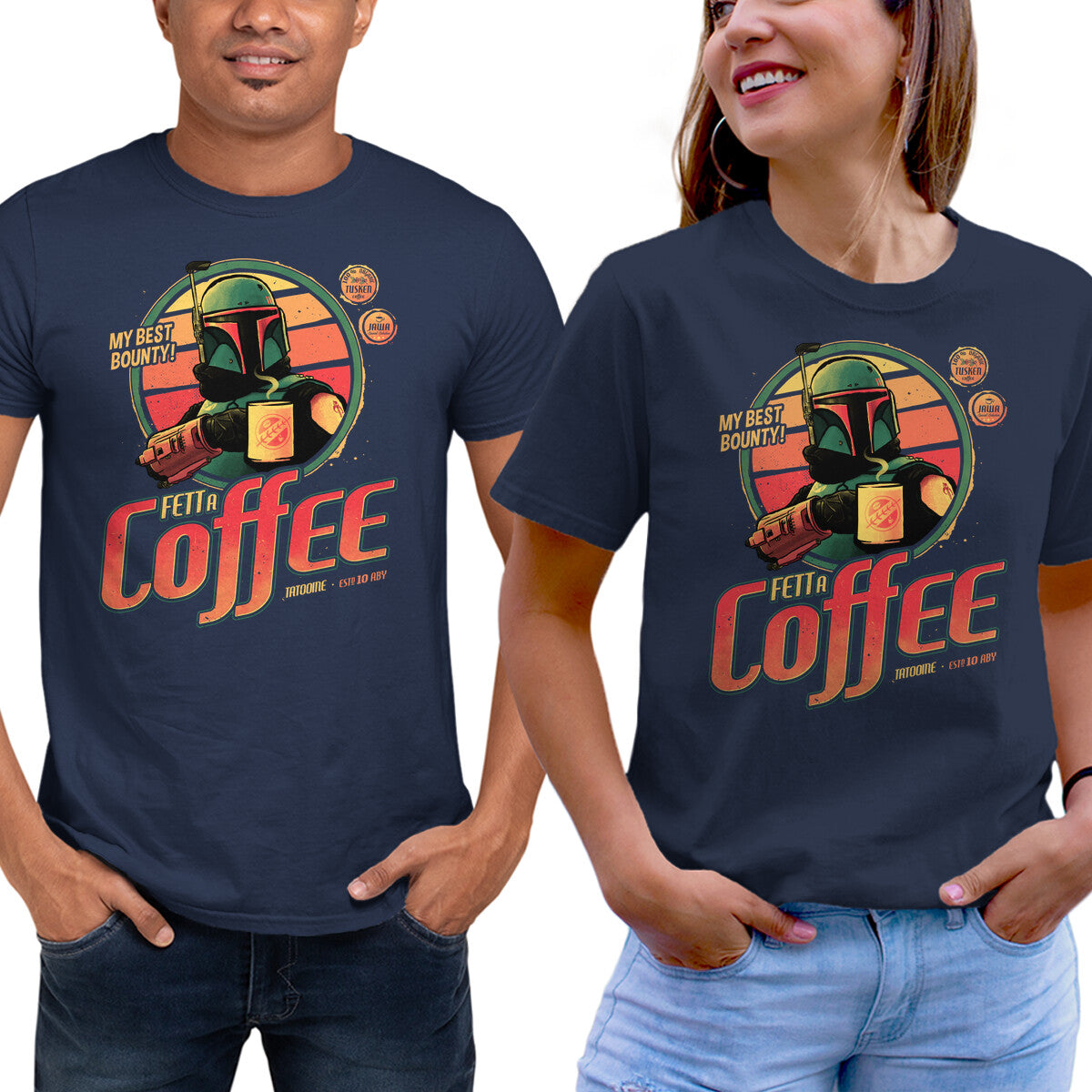 Fett A Coffee - T-Shirt