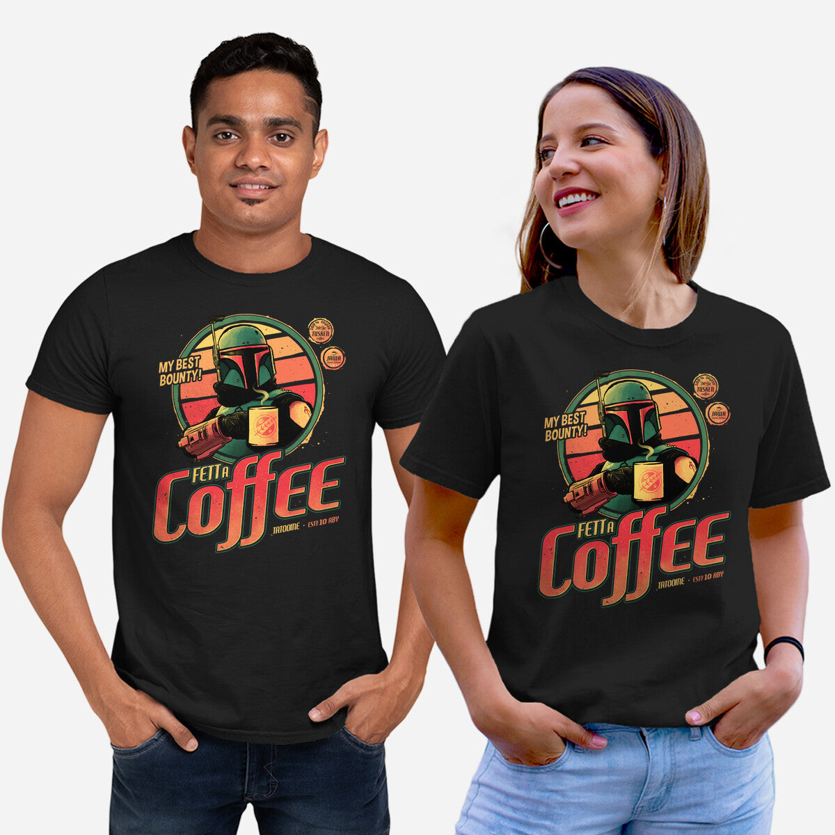 Fett A Coffee - T-Shirt