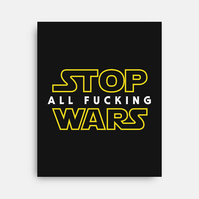 Stop Wars - Wall Art