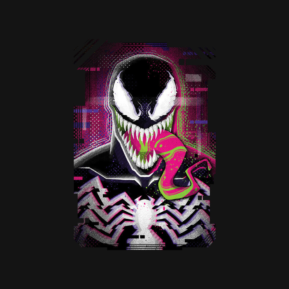 Venom Glitch - Wall Art