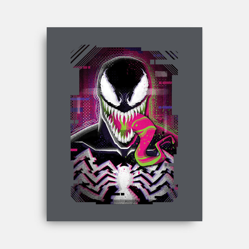 Venom Glitch - Wall Art