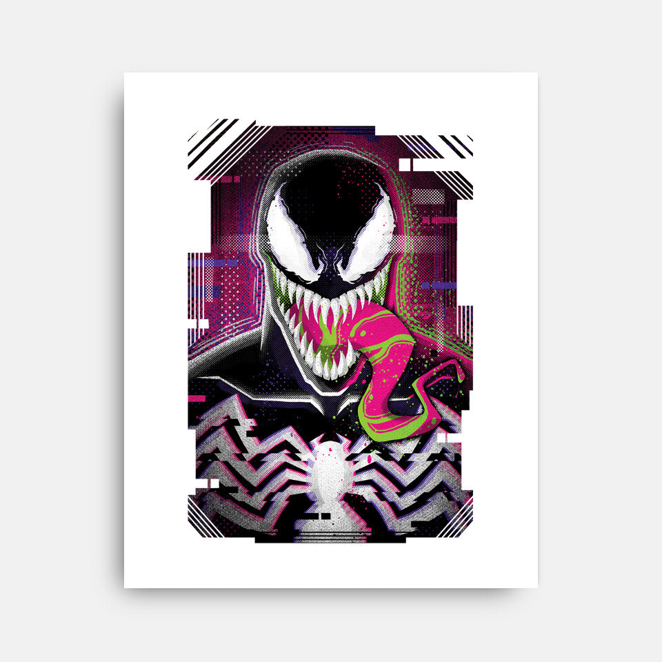 Venom Glitch - Wall Art