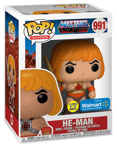 POP! Television: 991 MOTU, He-Man (GITD) Exclusive