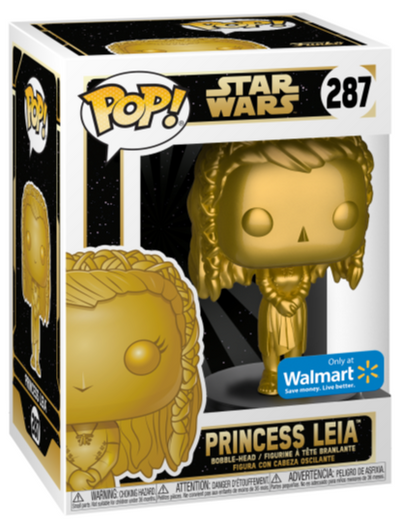 POP! Star Wars: 287 SW, Princess Leia (Gold) Exclusive