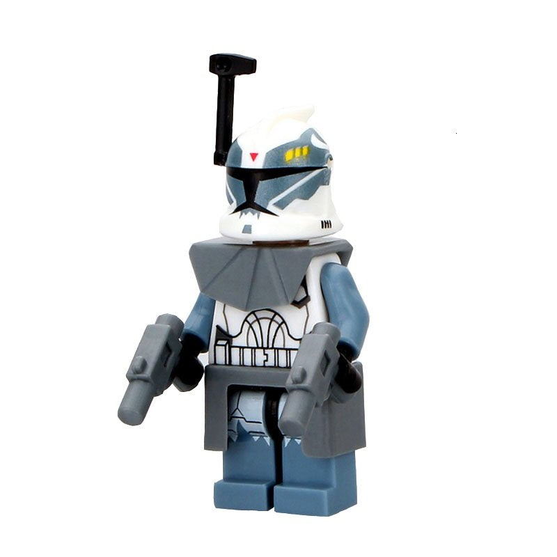 Commander Wolffe ARC Phase 1 Clone Trooper (Star Wars) - Custom Building Blocks Mini Figures Compatible with LEGO