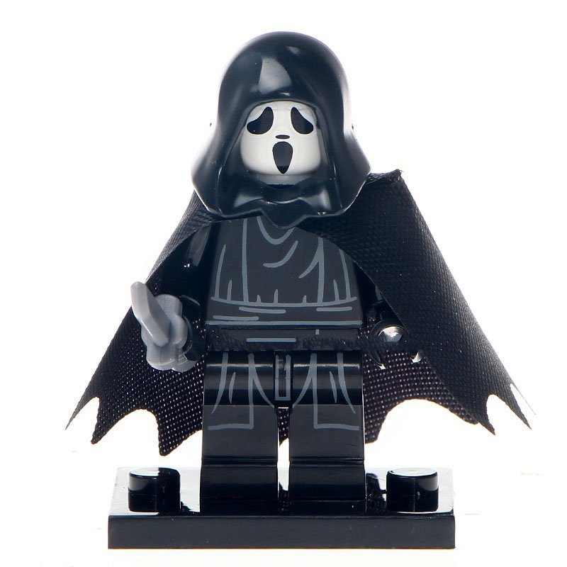 Ghostface Classic Version (Scream) - Custom Building Blocks Mini Figures Compatible with LEGO