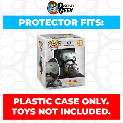 Pop Protector for 6 inch B.O.B. #558 Super Funko Pop on The Protector Guide App by Display Geek