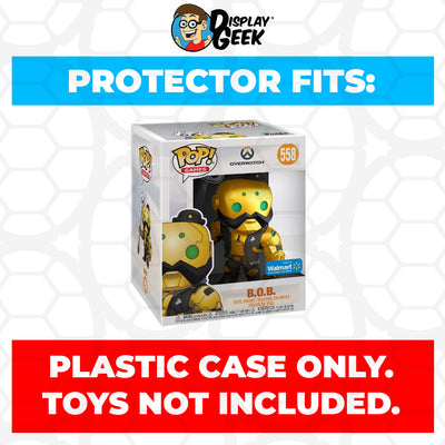 Pop Protector for 6 inch B.O.B. Gold Metallic #558 Super Funko Pop on The Protector Guide App by Display Geek